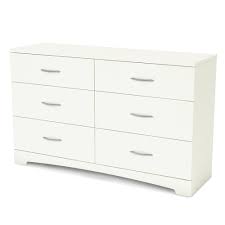 Maybe you would like to learn more about one of these? South Shore Step One 6 Drawer Double Dresser Pure White The Home Depot Canada