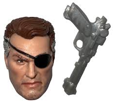 Marvel Legends Hasbro Nick Fury Head Only Fodder 6” Action Figure Piece. If  It's Marvel Legends