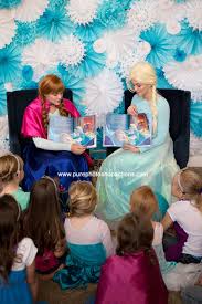 Birthday Party Craft Ideas For 7 Year Olds Our Little Girl Turned 7 Years Old And She Wanted A Frozen Birthday Party So We Made It Happe Diy Birthday Party Frozen Decorations Birthday Party Decorations