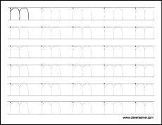 Then count the number of apples. Letter M Writing And Coloring Sheet