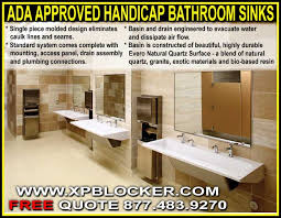 Buy commercial bathroom sinks online at victorian plumbing. Ada Approved Commercial Handicap Bathroom Sinks On Sale Now Xpb Offers Lockers Restroom Partitions Sinks Accessories 877 483 9270