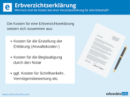 Diese könnt ihr kostenlos herunterladen und ausfüllen. Die Erbverzichtserklarung Voraussetzungen Inhalt Besonderheiten