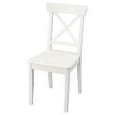 Ingolf chair, white, tested for: Ingolf White Chair Ikea