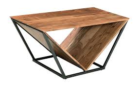 Choose from contactless same day delivery, drive up and more. Hoot Judkins Furniture Coast To Coast Solid Acacia Wood Cocktail Table With Iron Frame
