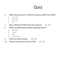 Post Traumatic Stress Disorder By Michael Prestininzi 6 Th Hour 10 31 Ppt Download
