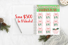 Christmas Savings Plan Save 500 For The Holidays