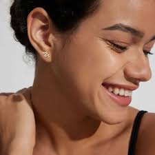 Anziw Tiny Spirit Snake Moissanite Earrings Studs Real 925 Silver for Women  Men Gift 2025 Unique Animal Design Charm Jewelry