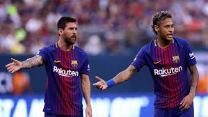 It had been his grandest night for barcelona, but the image that immortalised it was messi and that summer neymar left for psg, who paid his €222m buyout clause, sparking a crisis at the camp nou. Barcelona Neymar Wishes Messi A Happy Birthday Marca In English