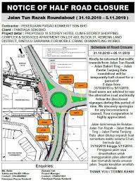 2nd floor, 120, jalan bendahara, 98000 miri, sarawak, malaysia. Notice Of Half Road Bintulu Development Authority Facebook