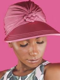 Chapéu Edith Azul Marinho Donna Queen Upf 50+