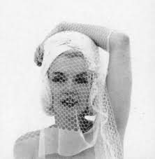 Marilyn Monroe Behind a White Veil, From “The Last Sitting” for Vogue, 1962  ~ Vintage Everyday