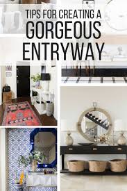 Any entryway table is an ideal place to display a favorite lamp or other lighting fixture. A Roundup Of Great Entryway Decor Ideas Gorgeous Diy Entry Decor And Planning Ideas Funky Home Decor Entryway Decor Entry Furniture