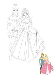 Animaux, coloriages antistress et autres. Coloriage Prince Et Princesse Coloriage Gratuit A Imprimer Dessin 2020