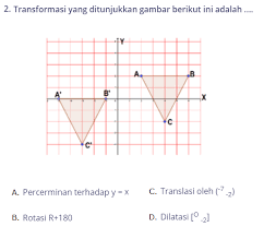 Materi refleksi matematika kelas 9. Contoh Soal Transformasi Geometri Matematika Smp