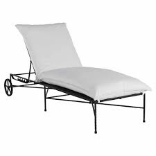 Maybe you would like to learn more about one of these? Summer Classics Italia White Performance Black Iron Outdoor Chaise Lounge Kathy Kuo Home