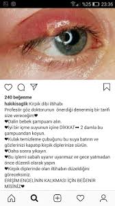 Azize Ulker Adli Kullanicinin Kirpik Dibi Iltihabi Panosundaki Pin Kirpik Doktorlar Sampuan