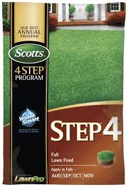 It is ideal to water lawns about one inch of water per week. Step 4 Fall Lawn Food Lawn Food Scotts