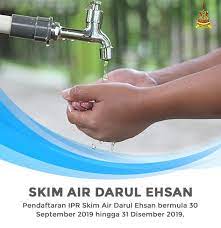 Skim air darul ehsan (sade) : Free Water Bills For Selangoreans But You D Need To Apply First Nestia