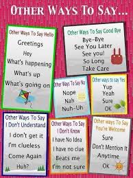 Learn English Through Pictures Learn English Other Ways To Say English Vocabulary