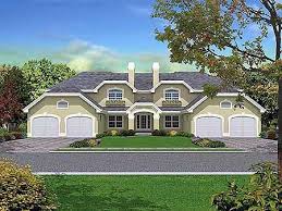 Plan 57244ha Welcoming And Distinctive 4 Units Family House Plans Duplex House Plans House Plans And More