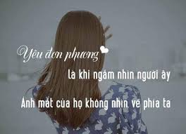 Kết quả hình ảnh cho stt yêu đơn phương
