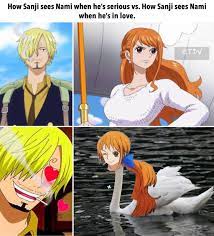 Sanji Nami S R Memepiece