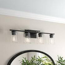 Bathroom sconces can be used for vanity lighting, but there are a myriad of options with a soft light that's ideal for ambiance and general lighting. Bathroom Vanity Lighting Light Fixtures