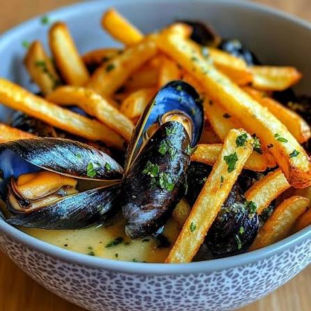 🦪🍟 Moules-Frites : le grand classique de la Braderie de Lille ! 🎉 À  l'occasion de la braderie, on vous partage une recette incontournable....et  100 % régionale : 👉 Avec les pommes