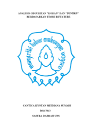 Geguritan dalam bahasa indonesia juga disebut sebagai. Semiotika Uas