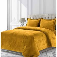 The noble metal of this white and gold marble bedding will give a more luxurious look to your room and a lot of brightness. Gold Bedding Sets Target
