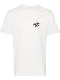 Black And White Vans Shirt Womens Vans X Rs Nurseshark Graphic Print T Shirt White Print T Shirt Print Graphic Prints