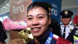 Boxing champion nesthy petecio is seeking a gold of her own in the sea games. Qmieh3slxojv1m