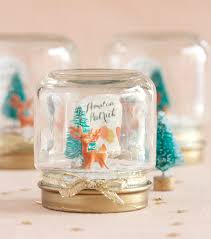 How To Mini Snow Globe Favors Wedding Inspiration