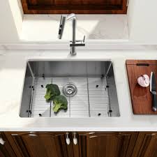 Maybe you would like to learn more about one of these? Clihome 27 In Brushed Stainless Steel Undermount Kitchen Sink Overstock 32692538