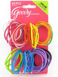 Goody Girls Oucless 3mm Hair Elastics 45 Pcs Click Image To Review More Details Hair Elastics Fashion Hair Accessories Elastic