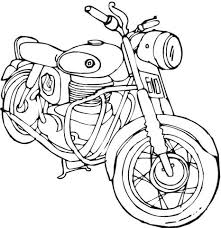 Ausmalbild Motorrad Ausmalbilder Kostenlos Zum Ausdrucken