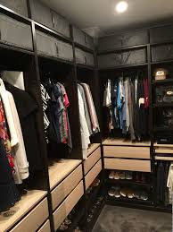 Of course your home should be a safe place for the entire family. Pax Wardrobe Ikea Two Tone Dark Brown Oak Two Story Closet Master Suite Walk In Closet Design Ikea Pax Wardrobe