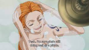 Nami affectionately taking a bath / One piece - YouTube