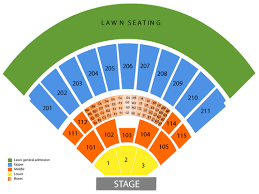 71 Eye Catching Toyota Amphitheatre Seating Chart