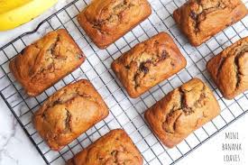 Bake for 25 minutes, or until the cake tester & releaser inserted in the centers comes out clean. Raisin And Walnut Mini Banana Loaves The Annoyed Thyroid