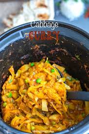 Cabbage Curry In Slow Cooker Recipe Vegan Cabbage Recipes Cabbage Curry Slow Cooker Curry