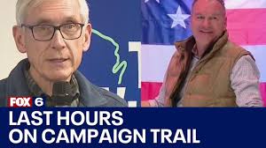 Wisconsin governor's race: Evers', Michels' last hours