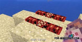 8 glass 1 dandelion yellow dye: Flying Carpet Mod For Mcpe 1 2 7
