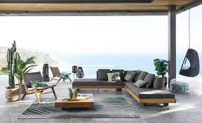 Salon De Jardin 4 6 Places En Acacia Massif Et Toile Gris Anthracite Avec Images Maison Du Monde Meuble Jardin Mobilier De Salon