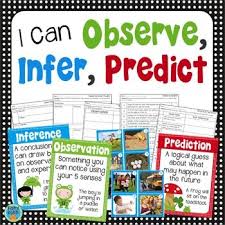 Making Observations Inferences And Predictions Inference Inference Activities Predicting Activities