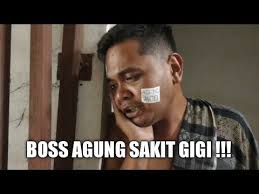 Kumpulan gambar tentang meme sakit gigi, klik untuk melihat koleksi gambar lain di kibrispdr.org. Detail Gambar Boss Agung Ngamuk Karna Sakit Gigi Youtube