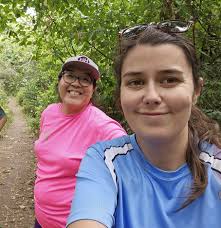 Debra Ritchie and Kathleen Wachtler were the brave souls to come out in the  heat last night at Pine- well job ladies!! Next week we're scheduled to be  back out at 7th