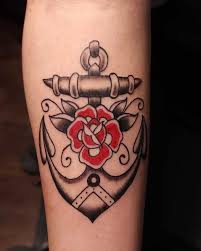 Traditional Anchor by artist Betty Sylvia. #tattoo #tattoos #ink  #newenglandtattoonetwork #rhodeisland #rhodeislandtattoo  #femaletattooartist #tattooartist