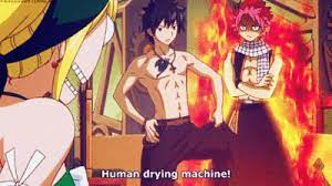 After quickly befriending one another, natsu recruited lucy into his infamous guild, fairy tail. Gray F And Natsu D W Lucy H Gif Fairy Tail Anime Foto 32831234 Fanpop Page 9
