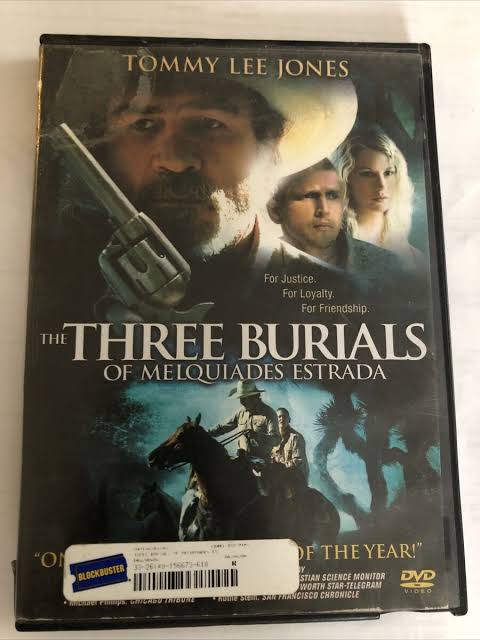 The Three Burials of Melquiades Estrada /WEST COAST VIDEO/DVD/GOOD | eBay